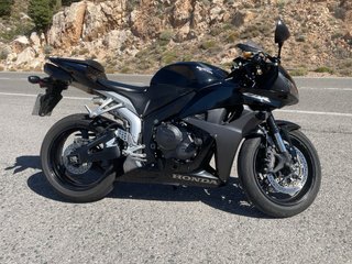 Honda CBR 600 RR Sportbike Negra/Gris