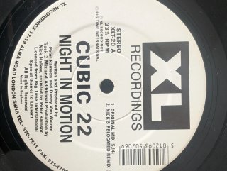XL Recordings Cubic 22 - Night in Motion