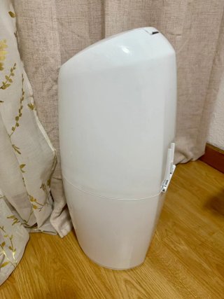 Cesto de pañales Angelcare blanco