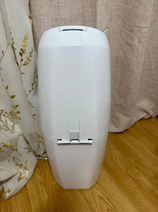 Cesto de pañales Angelcare blanco