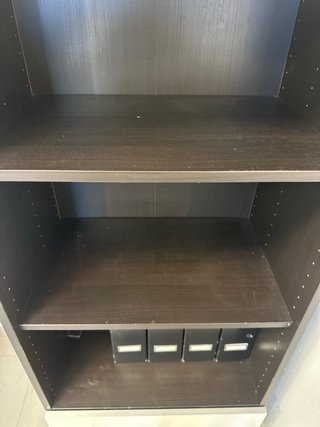 Mueble Almacenaje Negro y Blanco