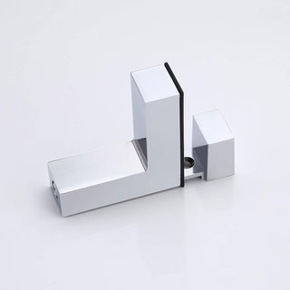 Estantería Baño KES 40cm Cristal y Metal