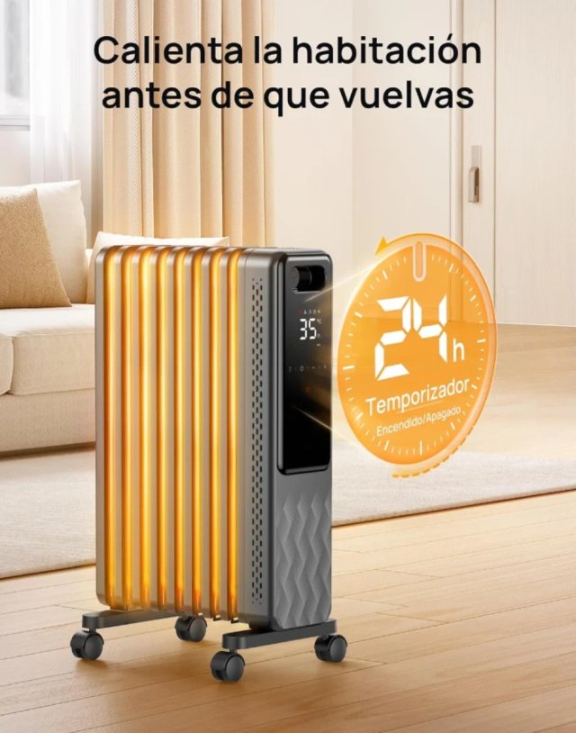 Dreo Radiador de Aceite 2000W