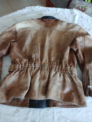 Chaqueta de cuero vintage