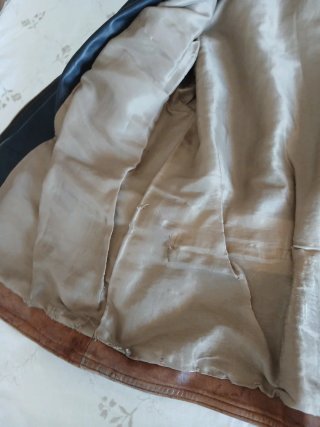 Chaqueta de cuero vintage