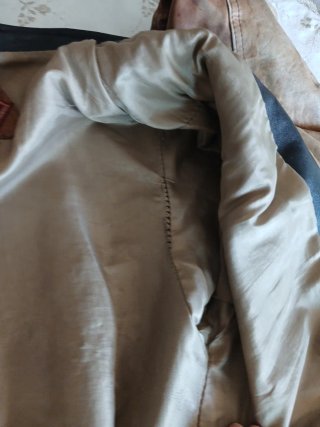 Chaqueta de cuero vintage