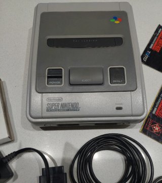 Supernintendo snes 1 chip + puzzle + kart + 2 pal