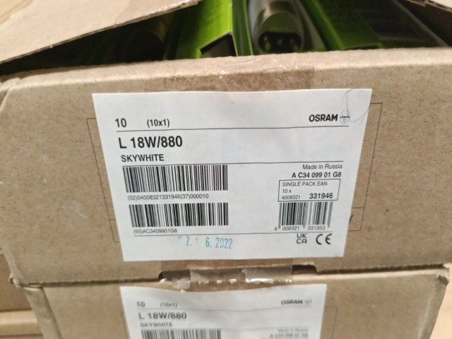 Lámparas fluorescentes TL-D 18W/860