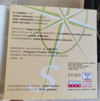 Cd El Cabrero & Tango al Sur - Sin Remache