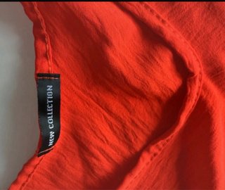 Top  Rojo/ anaranjado