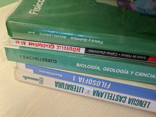 Libros 1º bachillerato