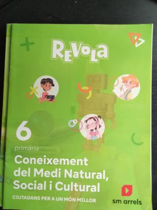 Libro de conocimiento del medio.