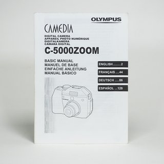 Manuales Olympus Camedia C-5000 ZOOM Español