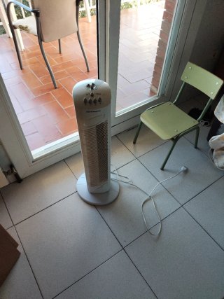Ventilador de Torre Blanco