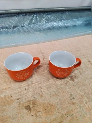 Set 2 Tazze Mug Arancioni tasty Coffee Co
