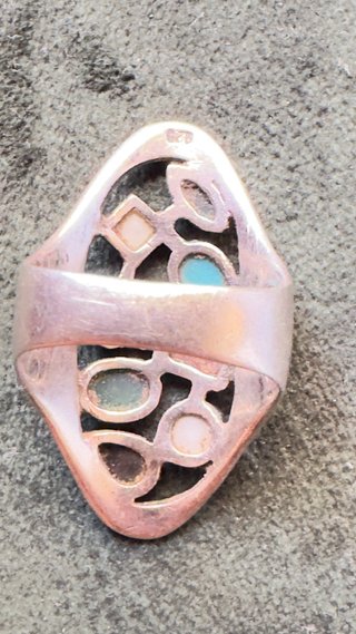 Anillo Plata 925 Marquesa Multicolor