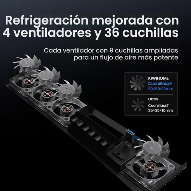 Ventilador KIWIHOME para PS5 Pro