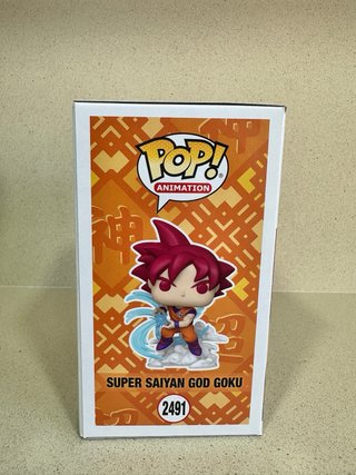 Funko Pop! Super Saiyan God Goku #2491