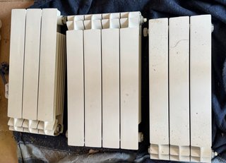 Conjunto de radiadores aluminio