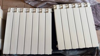 Conjunto de radiadores aluminio