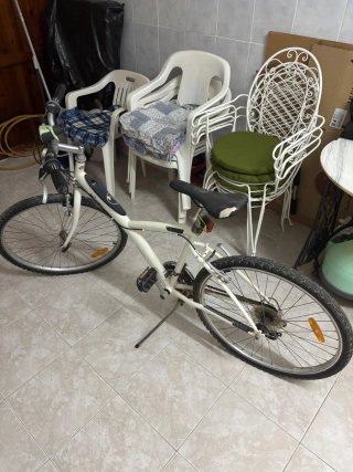 Bicicleta Btwin Blanca