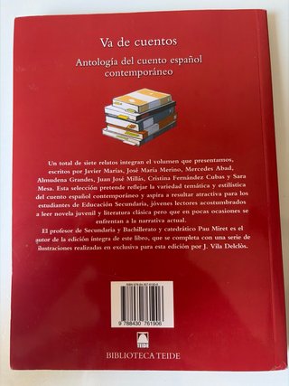 Va de cuentos antología del cuento español cont...