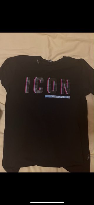 Camiseta DSQUARED2 ICON Negra Talla m