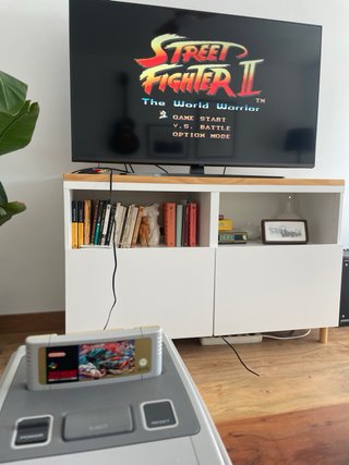 Street Fighter II PAL ESP - SNES
