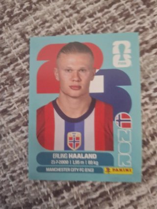 Cromo Haaland Mundial 2026 NOR