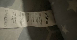 Cojín Embarazo Lactancia Niimo Estrellas Gris