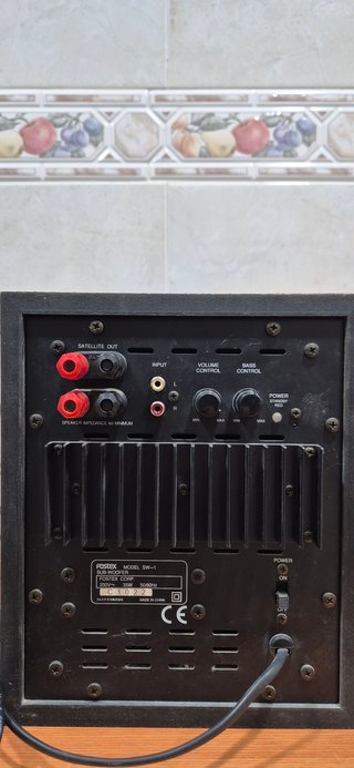 Altavoces Bose Dobles + Subwoofer Fostex