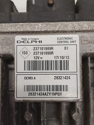 5933 237101990r centralita motor uce renault clio