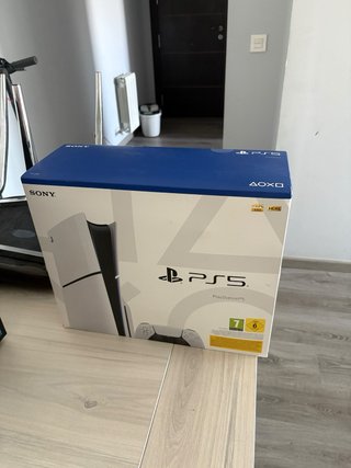 Consola PS5 1TB con caja y ticket