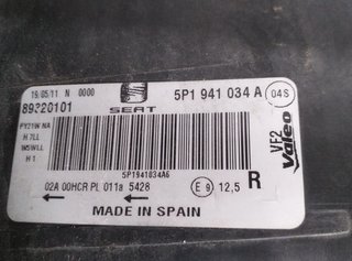 Faro der seat 5p1941034a altea (5p1) 4kids 435941