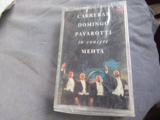 Cassette Carreras Domingo Pavarotti Mehta
