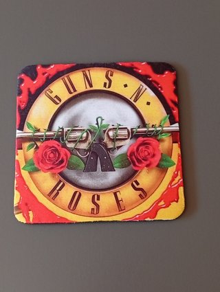 Base de Copos Rock Bandas Musicais
