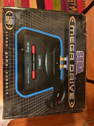 Sega Mega Drive II Consola 16-Bit Negra