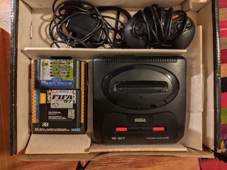 Sega Mega Drive II Consola 16-Bit Negra