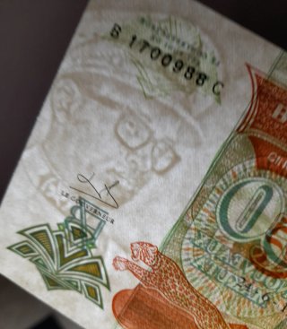Billete Zaire 1993