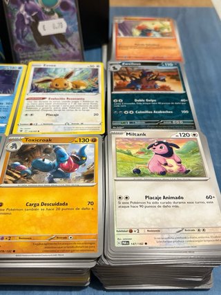 +650 cartas pokémon ESPAÑOL recientes