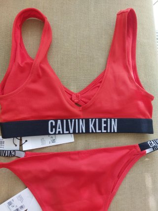 Bikini Calvin Klein Rosso