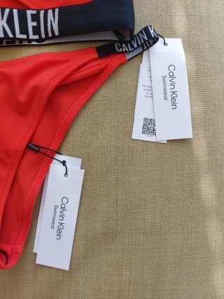 Bikini Calvin Klein Rosso