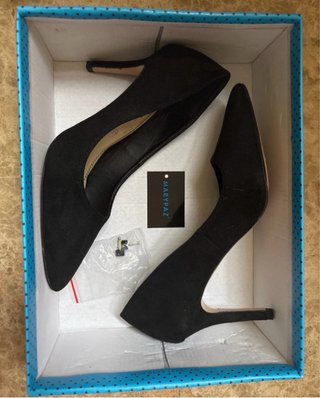 Tacones Marypaz negros aterciopelados