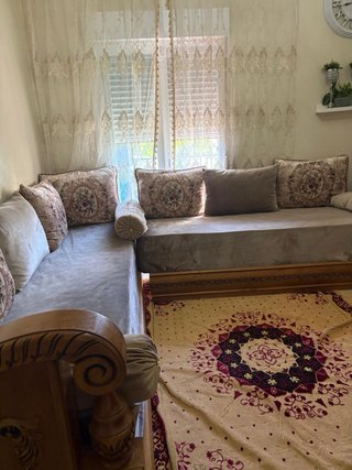 Salón Marroquí Beige y Morado 2,50/1,95/70