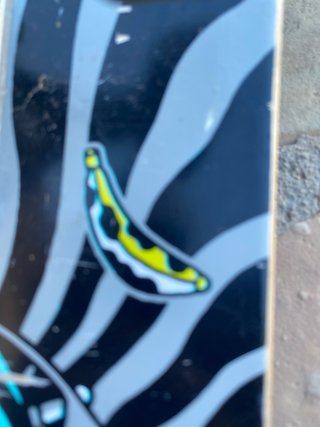 Skate con diseño psicodélico