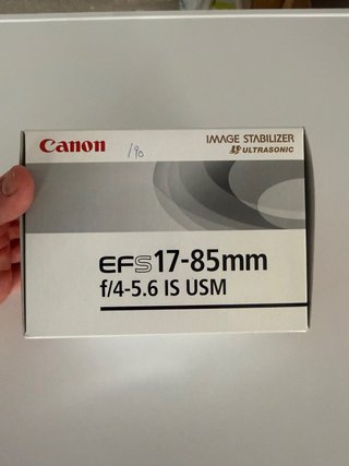 Objetivo Canon EFS 17-85mm IS USM