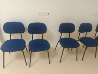 Sillas de oficina acolchadas