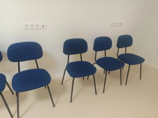 Sillas de oficina acolchadas