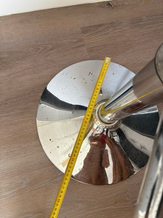 2 Taburetes de cocina (Metacrilato y Plateado)