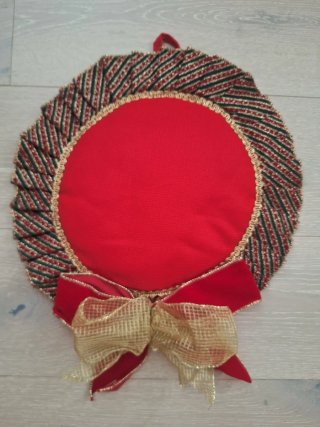 Fuoriporta Natale Tela Aida da Ricamare